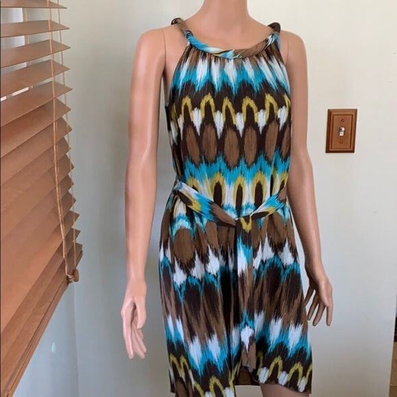 BANANA REPUBLIC FLORAL 100% SILK DRESS SIZ… - Picture 1 of 8